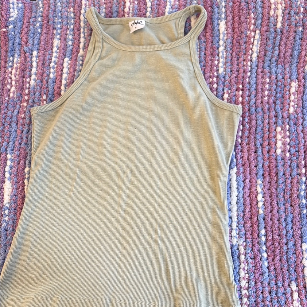 Women's Olive Green Tank Top
